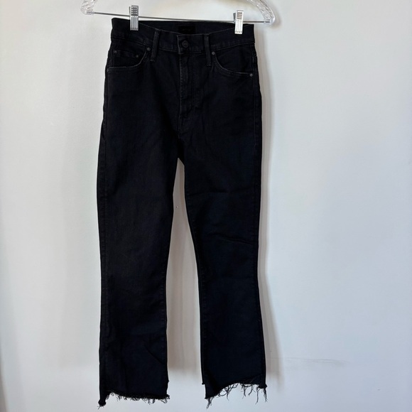 Mother The Insider Crop Two Step Fray Not Guilty Jeans Size 27 - Picture 1 of 11